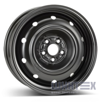 ALST (KFZ) 9565 Subaru 6.5x16 5x100 ET55 DIA56.1 Black